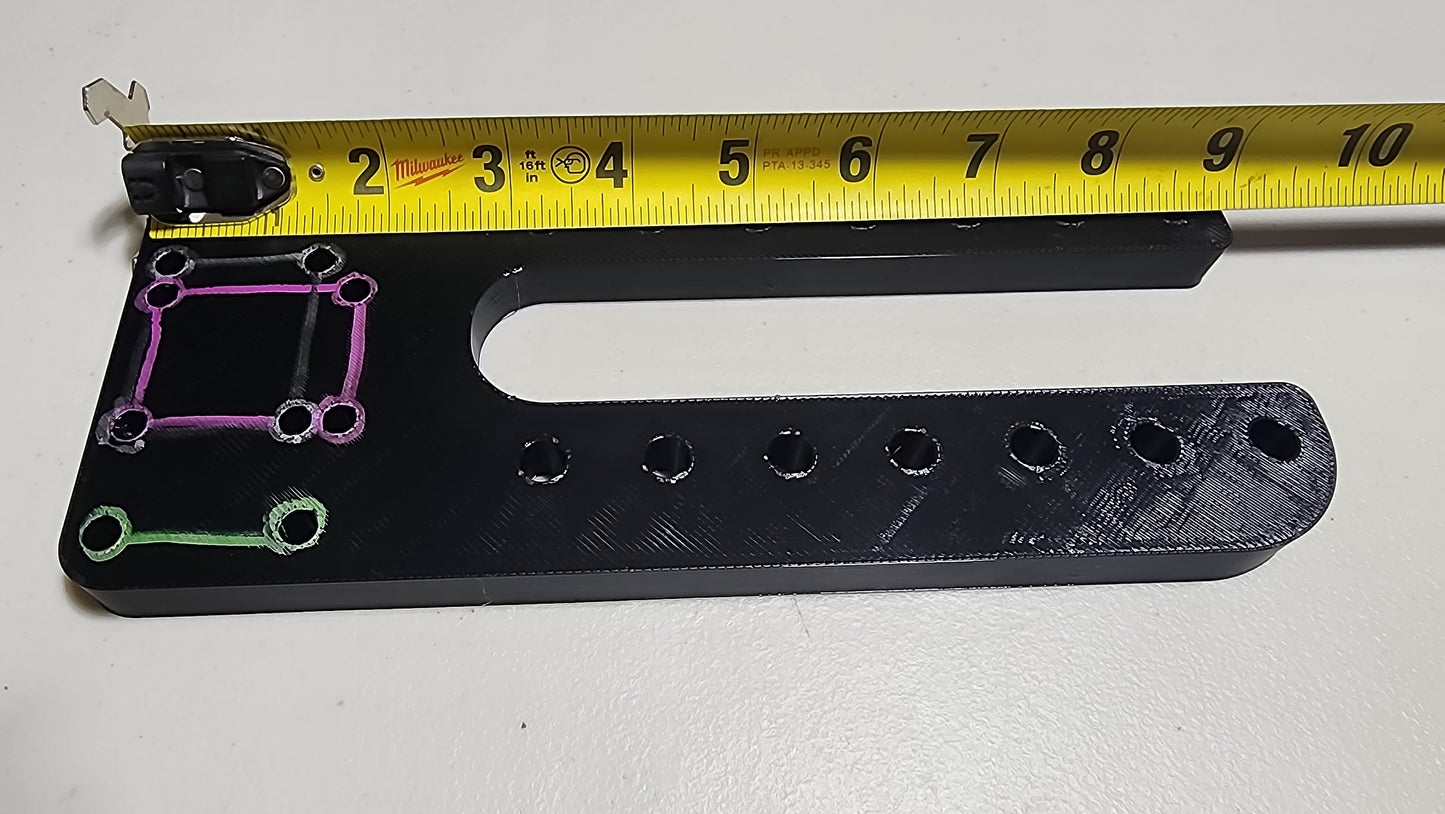 Stabilizer Plate For Boat Mount Pole Mount