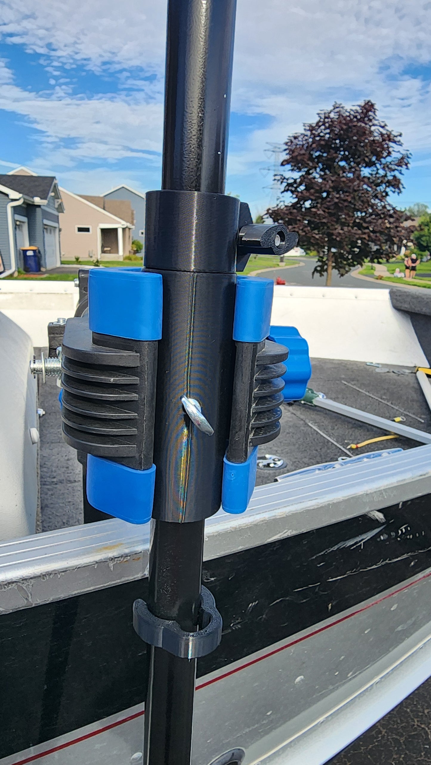 Pole Mount Sleeve and Collar for BIKE Repair Stand