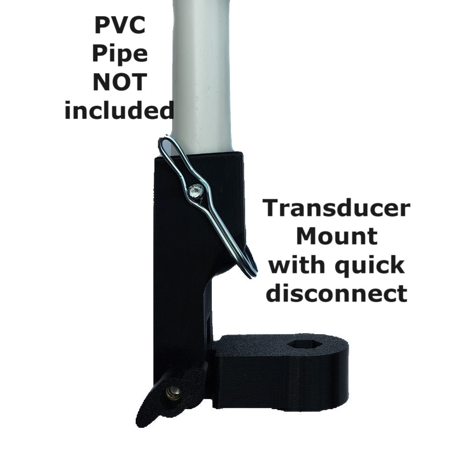 Transducer Mount for 3/4" PVC