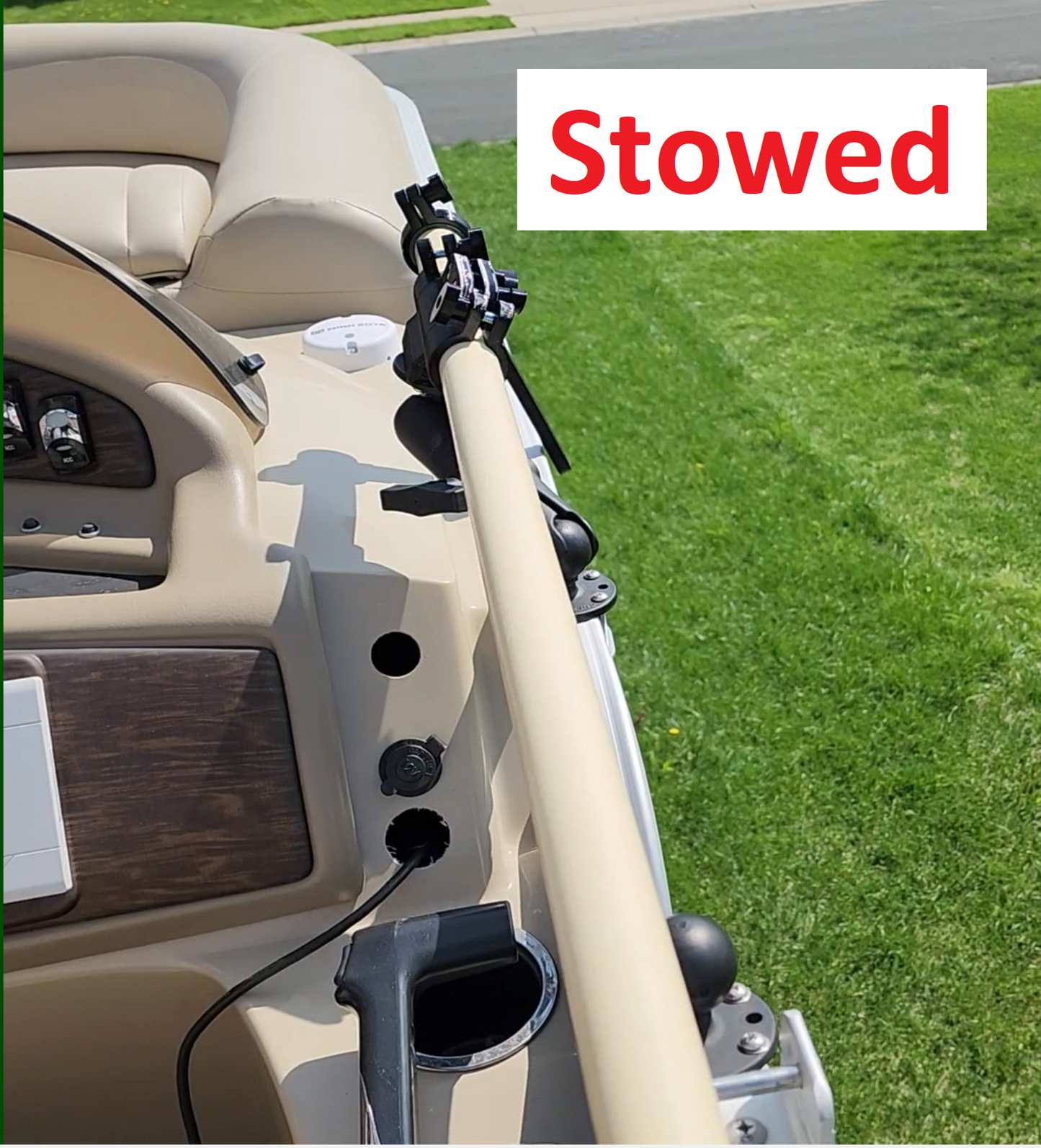Pole Mount for RAM Mount with AMPS hole pattern