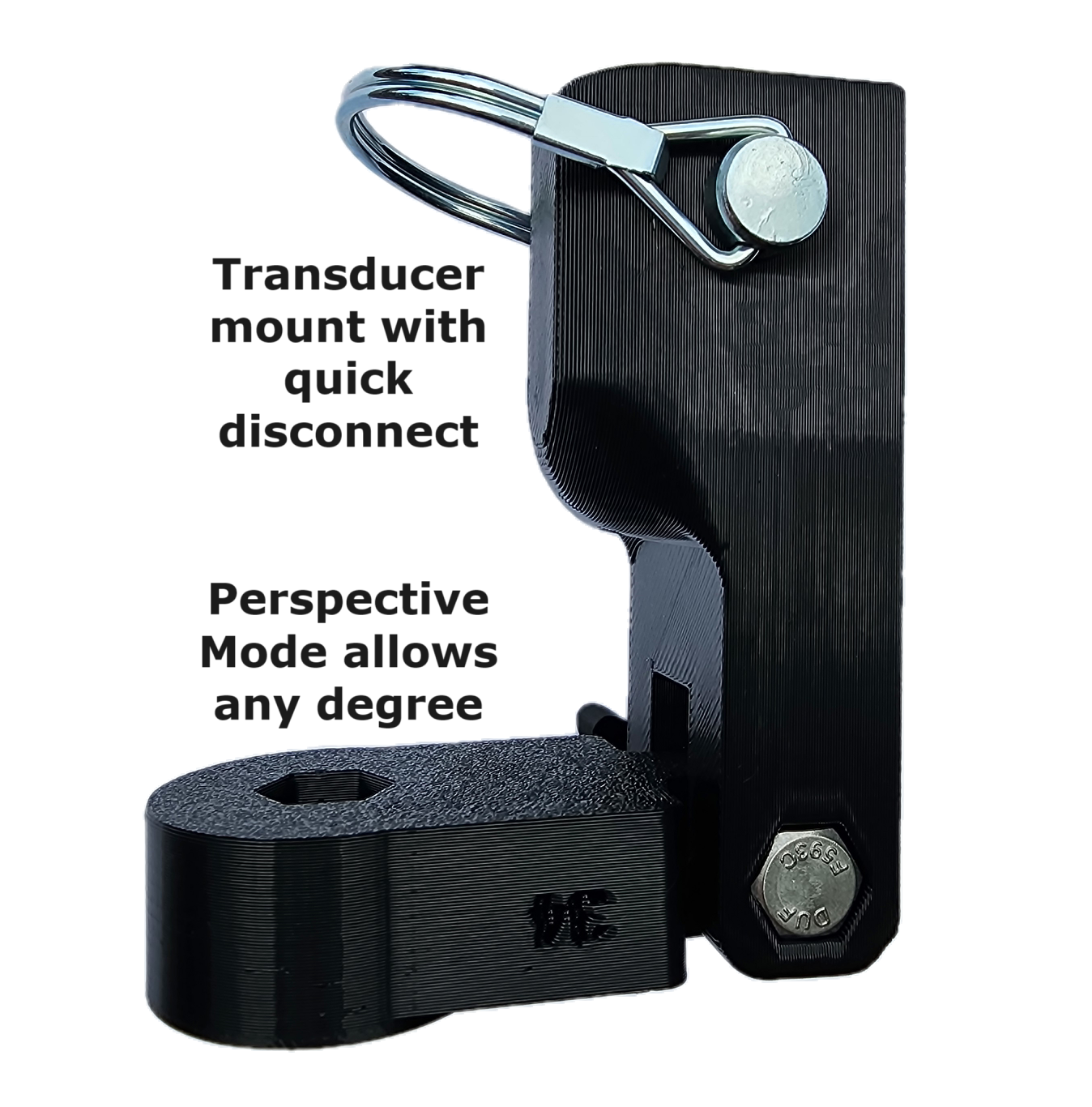 Transducer Mount for 3/4" PVC