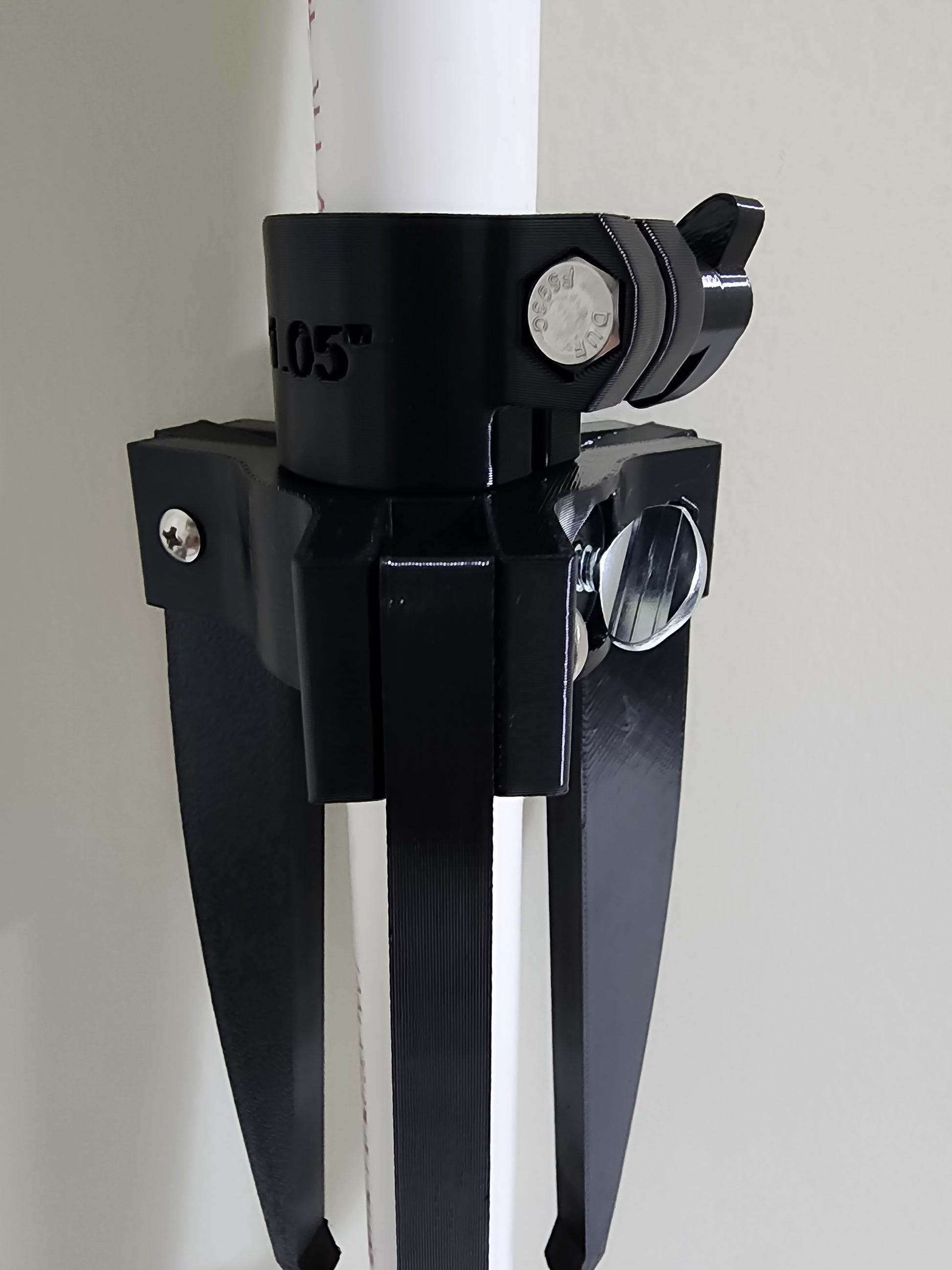 ice fishing rod holder pvc Ice Fishing Mount Kit for 3/4" PVC Pipe – GG Fishing